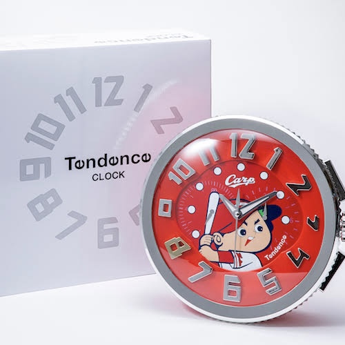 Tendence カープ坊や 腕時計 超美品 2個セット テンデンス(Tendence) 【広島東洋カープ】ウォールクロック 壁掛け時計